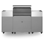 TYTUS Fresno Series 5-Burner Propane Island Grill in Stainless Steel + Shadow Stone w/ Cover & Griddle - Image 8