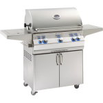 Fire Magic Aurora A540s 30-in Propane Grill With Analog Thermometer, Rotisserie And Single Side Burner - A540s-6EAP-62