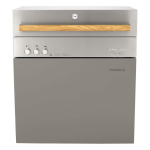 Flammkraft Model D Freestanding Grill & Model M Prep Center Module - Taupe - 1029541 - Image 2
