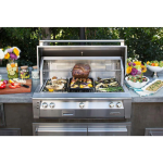 Alfresco ALXE 30-Inch Freestanding Natural Gas Grill With Rotisserie in Signal Gray - ALXE-30C-NG-S7004