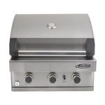 Turbo 26-Inch 3-Burner Built-In Propane Gas Grill - BTH2621BLP