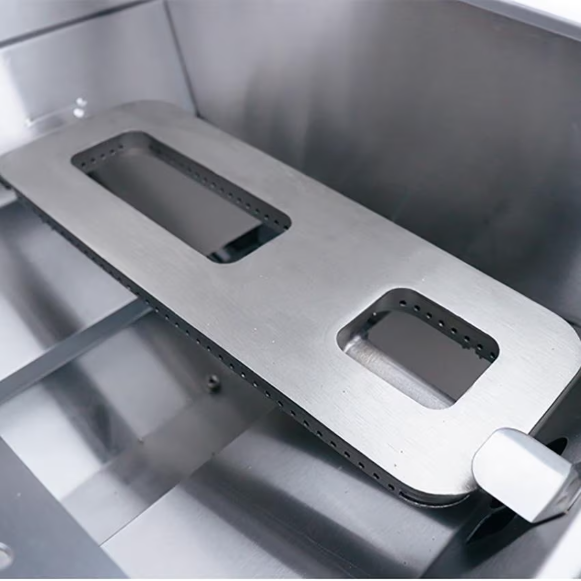 duttpack-19233 RCS Cutlass Pro 42 Inch Built-In Natural Gas Grill w/ Ceramic Briquette Tray Flame Tamers - RON42B - Image 1