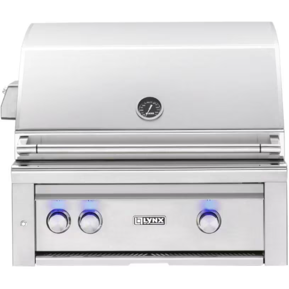 duttpack-1933 Lynx Professional 30-Inch Built-In All Infrared Trident Propane Gas Grill With Rotisserie - L30ATR-LP - Image 1