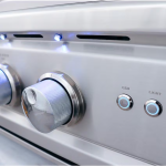 RCS Cutlass Pro 38 Inch Built-In Natural Gas Grill w/ Ceramic Briquette Tray Flame Tamers - RON38B - Image 5