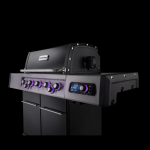 Broil King Imperial QS 590i 5 Burner Natural Gas Grill Center w/ Infrared Side Burner & Rotisserie Kit - 698887 - Image 9