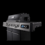 Broil King Imperial QS 590i 5 Burner Natural Gas Grill Center w/ Infrared Side Burner & Rotisserie Kit - 698887 - Image 11