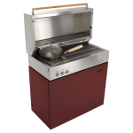 Flammkraft Model D Propane Gas Grill - Ruby - 1029543 - Image 7