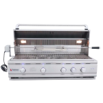 RCS Cutlass Pro 42 Inch Built-In Propane Grill w/ Ceramic Briquette Tray Flame Tamers -RON42BLP - Image 6