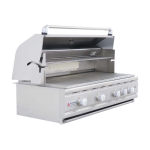RCS Cutlass Pro 42 Inch Built-In Propane Grill w/ Ceramic Briquette Tray Flame Tamers -RON42BLP - Image 7
