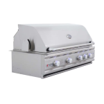 RCS Cutlass Pro 42 Inch Built-In Propane Grill w/ Ceramic Briquette Tray Flame Tamers -RON42BLP - Image 8