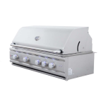 RCS Cutlass Pro 42 Inch Built-In Propane Grill w/ Ceramic Briquette Tray Flame Tamers -RON42BLP - Image 9