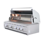 RCS Cutlass Pro 42 Inch Built-In Propane Grill w/ Ceramic Briquette Tray Flame Tamers -RON42BLP - Image 10