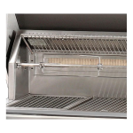 Alfresco ALXE 56-Inch Built-In Natural Gas Deluxe Grill With Sear Zone, Rotisserie, And Side Burner in Signal White Matte - ALXE-56SZ-NG-SM9003 - Image 4