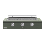 Caliber 48-in Propane Built-In Rockwell Grill - Olive w/ Stainless Steel Hardware - CRG-48BL00-A-238-H04