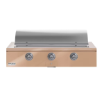 Caliber 48-in Propane Built-In Rockwell Grill - Champagne w/ Stainless Steel Hardware - CRG-48BL00-A-179-H04 - Image 3