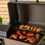 TYTUS Emberwood Pellet Smoker w/ Grill and Prep Cart - TDT-CRT-SMOK - Image 7