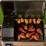 TYTUS Emberwood Pellet Smoker w/ Grill and Prep Cart - TDT-CRT-SMOK - Image 10