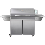 Memphis Grills Elite ITC3 Wi-Fi Monitored 39-Inch 304 Stainless Steel Pellet Grill - VG0002S