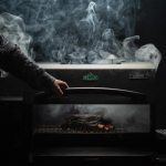 Green Mountain Grills Ledge Prime 2.0 WiFi Pellet Grill Bundle w/ SideBurn & Cover - Image 3