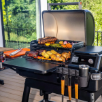 Traeger Ironwood Wood Pellet Grill W/ Pop-And-Lock Accessory Rail - TFB61RLG - Image 9