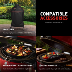 Kamado Joe Big Joe Konnected Joe Digital Charcoal Grill & Smoker w/ Auto-Ignition & Temperature Control - KJ15042425 - Image 14