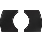 Primo Oval XL 400 Ceramic Kamado Grill On Steel Cart With 2-Piece Island Side Shelves And Stainless Steel Grates - PGCXLH - Image 3