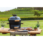 BergHOFF 16 Inch Ceramic BBQ & Oven Bluestone Gray - 2415706 - Image 3