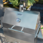 Rocket Outdoors Medium Silver Rocket Kamado Grill - MDSRF - Image 4