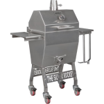 Rocket Outdoors Small Silver Rocket Kamado Grill - SMSRG
