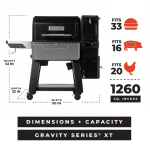 Masterbuilt Gravity Series XT Digital Charcoal Grill + Smoker - MB20041223 - Image 2