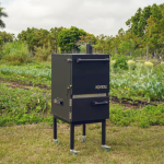 Keveri H1 Vertical Multi-Purpose Charcoal Oven - Black Truffle - H1BT - Image 4