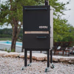 Keveri H1 Vertical Multi-Purpose Charcoal Oven - Black Truffle - H1BT - Image 7
