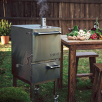 Keveri H1 Inox Vertical Muti-Purpose Charcoal Oven - Stainless Steel - H1SS - Image 3