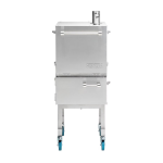 Keveri H1 Inox Vertical Muti-Purpose Charcoal Oven - Stainless Steel - H1SS - Image 6