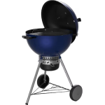 Weber Master Touch 22-Inch Charcoal Grill w/ Gourmet BBQ System Cooking Grate - Deep Ocean Blue - 14516001 - Image 8