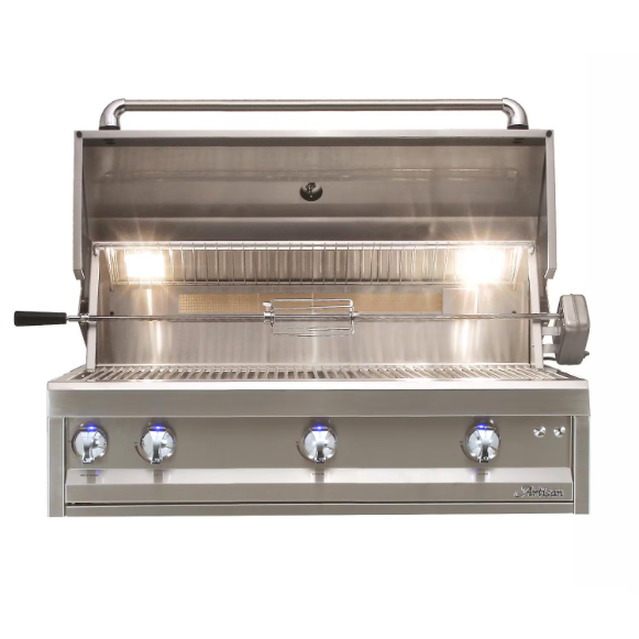 duttpack-2578 Artisan Professional 42-Inch 3-Burner Built-In Propane Gas Grill With Rotisserie - ARTP-42-LP - Image 1