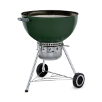 Weber Original Kettle Premium 22-Inch Charcoal Grill - Green - 14407001 - Image 4
