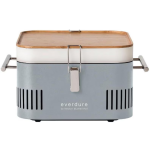 Everdure CUBE 17-Inch Portable Charcoal Grill - Stone - HBCUBESUS