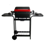 Americana by Meco 1500 Watt Electric Grill With Rotisserie, Easy View Window And Plastic Side Trays - 9359U8.181 - Image 4