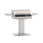 Fire Magic 30-in Patio Post-Mount Electric Grill w/ Two Controls & Window - EL500s-4Z1E-W-P6