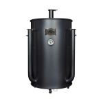 Gateway Drum Smokers 55 Gallon Charcoal BBQ Smoker - Matte Charcoal - 559FC