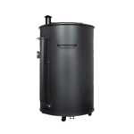 Gateway Drum Smokers 55 Gallon Charcoal BBQ Smoker - Matte Charcoal - 559FC - Image 4
