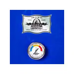 Gateway Drum Smokers 55 Gallon Charcoal BBQ Smoker - Glossy Blue - 55144 - Image 3