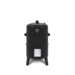 GrillPro 16-in Traditional Charcoal Smoker - Black - 31816