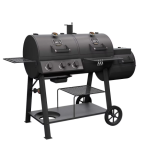 Oklahoma Joe's Canyon Combo DLX Charcoal/Propane Smoker & Grill - 24203005 - Image 6