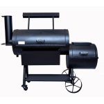 Old Country BBQ Pits Brazos Loaded 35-Inch Offset Charcoal Smoker w/ Counterweight - OC20X60L - Image 2