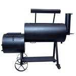 Old Country BBQ Pits Brazos Loaded 35-Inch Offset Charcoal Smoker w/ Counterweight - OC20X60L - Image 6