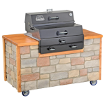 The Good-One Open Range Gen III 36-Inch Built-In Charcoal Smoker - 08300AOH - Image 5