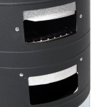 Americana by Meco Charcoal Water Vertical BBQ Meat Smoker - Black - 5023I - Image 3
