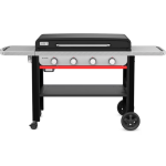 Weber Slate 36-in Rust-Resistant Propane Griddle - Black - 1502036